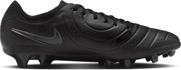 Nike Tiempo Legend 10 Pro low top voetbalschoenen (stevige ondergrond) Zwart