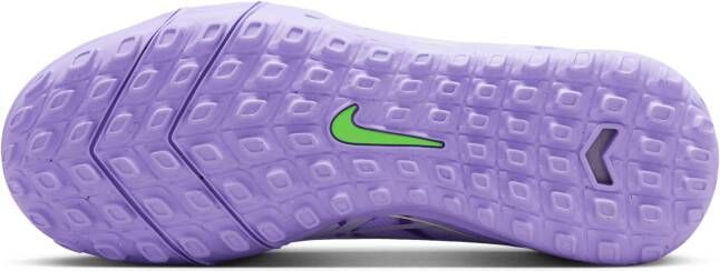 Nike United Jr. Mercurial Superfly 10 Academy high-top voetbalschoenen voor kids (turf) Paars