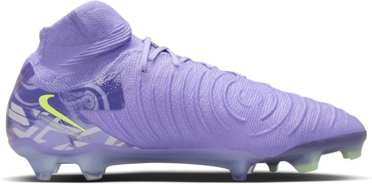 Nike United Phantom Luna 2 Elite high-top voetbalschoenen (stevige ondergrond) Paars