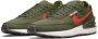 Nike Waffle One Premium Medium Olive Sequoia Black Team Orange - Thumbnail 2