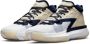 Jordan Zion 1 Fossil Midnight Navy White Metallic Gold Schoenmaat 40 1 2 Basketball Performance Mid DA3130 241 - Thumbnail 14