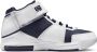 Nike Zoom Lebron Ii White Midnight Navy-Varsity Crimson - Thumbnail 3