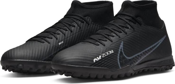 Nike Zoom Mercurial Superfly 9 Academy TF Voetbalschoenen (turf) Zwart