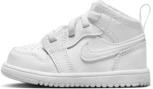 Jordan 1 Mid Alt schoenen voor baby's peuters Wit