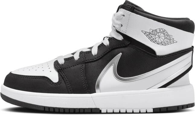 Jordan 1 Mid RM EasyOn kinderschoenen Zwart