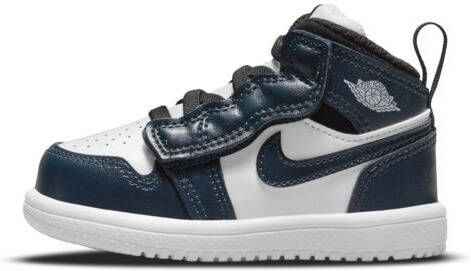 Jordan 1 Mid Schoen voor baby's peuters Blauw