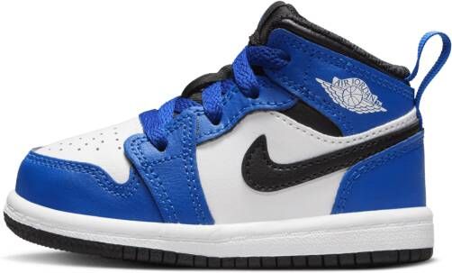 Jordan 1 Mid Schoenen voor baby's peuters Blauw