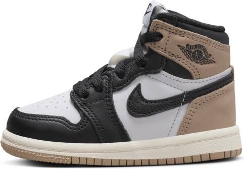 Jordan 1 Retro High OG Schoenen voor baby's peuters Zwart