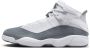 Jordan Hoge Top Sneaker Wit Grijs Herenschoen White Heren - Thumbnail 1