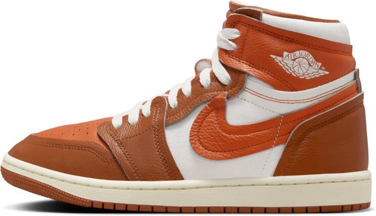 Jordan Air 1 High Method of Make damesschoenen Oranje