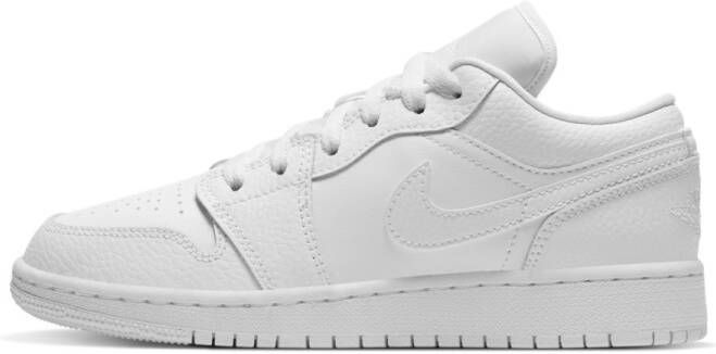 Jordan Air 1 Low Kinderschoenen Wit