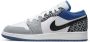 Nike Air Jordan 1 Low SE Sneakers White Marina Blue Unisex - Thumbnail 2