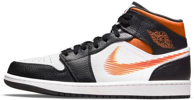 Nike Air Jordan 1 Mid Zig Zag Swoosh DN4929-100 Kleur als op foto Schoenen