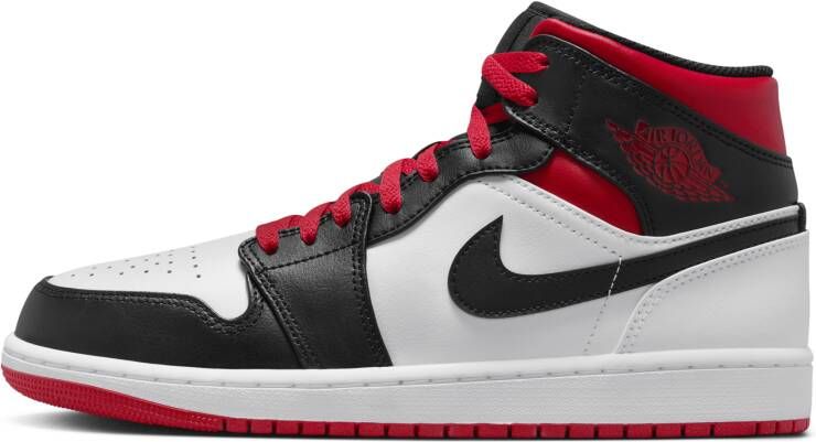 Jordan Air 1 Mid Herenschoenen Wit