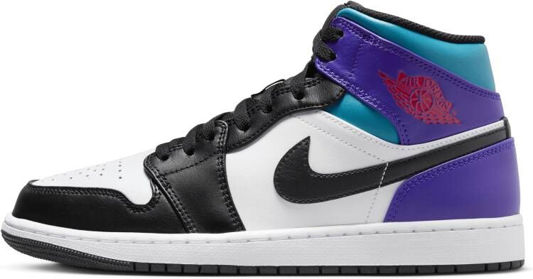 Jordan Air 1 Mid Herenschoenen Wit