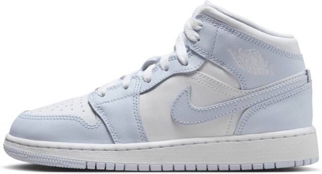 Jordan Air 1 Mid Kinderschoenen Blauw