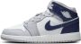 Jordan Air 1 Mid Kinderschoenen Wit - Thumbnail 1