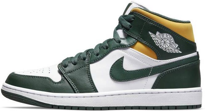 Jordan Air 1 Mid Schoenen Groen