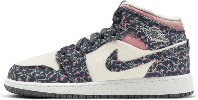 Jordan Air 1 Mid SE kinderschoenen Grijs