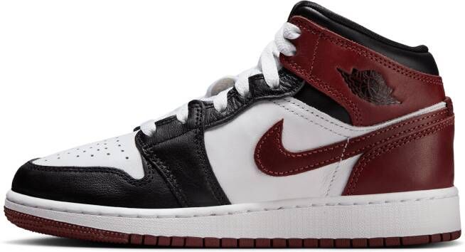 Jordan Air 1 Mid SE Kinderschoenen Wit