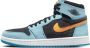 Jordan Air 1 Zoom Cmft 2 Bleached Aqua Bright Citrus-Black-White - Thumbnail 1