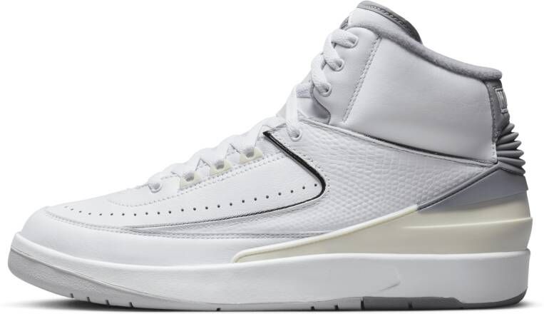 Jordan Air 2 Retro White Cement Grey-Sail-Black