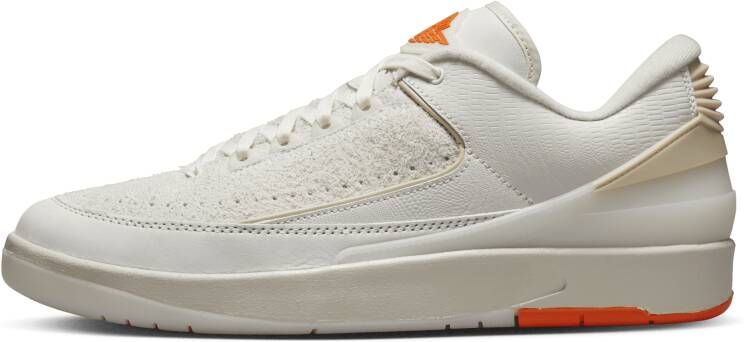 Jordan Air 2 Retro Low Sp X Shelf Life White Sail-Light Bone-Bright Mandarin