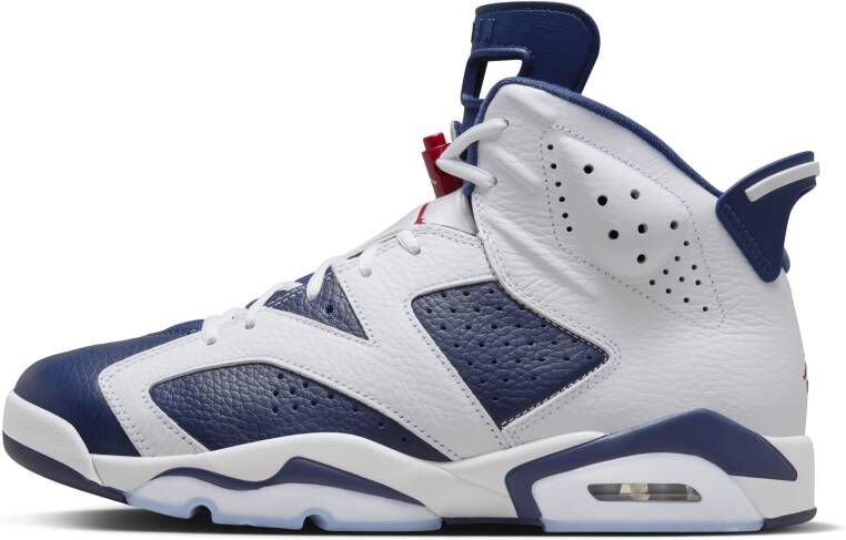 Jordan Air 6 Retro 'White and Midnight Navy' herenschoenen Wit