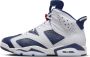 Jordan Air 6 Retro 'White and Midnight Navy' herenschoenen Wit - Thumbnail 1