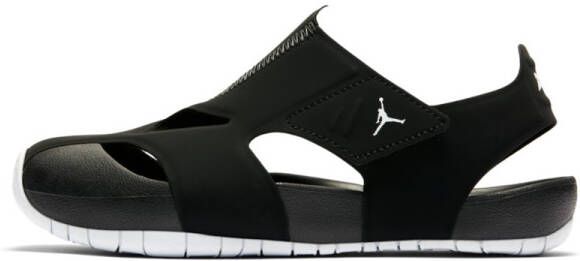 Jordan Flare Sandal Kinderen Black White Kind