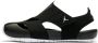 Jordan Flare Sandal Kinderen Black White Kind - Thumbnail 1