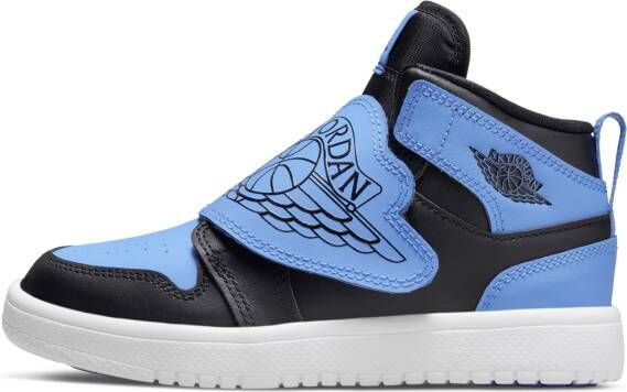 Jordan Sky 1 Kinderen Black White University Blue