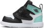 Jordan 1 Mid Baby Schoenen Black Leer 5 Foot Locker - Thumbnail 1