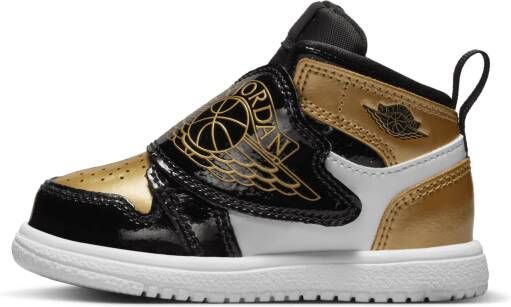 Nike Sky Jordan 1 Se (Td) Black Metallic Gold-White Sneakers toddler DV6068-071