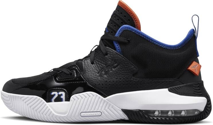 Jordan Stay Loyal 2 Black Hyper Royal-Safety Orange-White