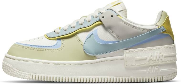 Nike AF1 Shadow Damesschoenen Sail Light Marine Olive Aura Ocean Cube Dames