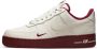 Nike Air Force 1 '07 SE Team Red Sneakers Unisex Wit Rood Goud DQ7582 - Thumbnail 1