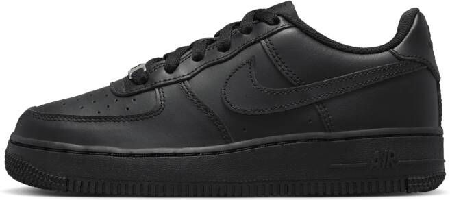 Nike Air Force 1 LE kinderschoenen Zwart