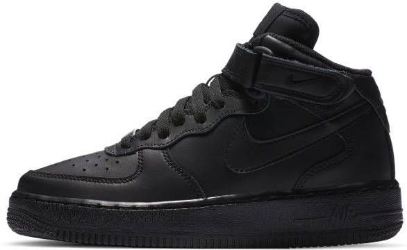 Nike Air Force 1 Mid 06 jongensschoen Zwart