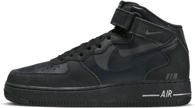 Nike Air Force 1 Mid '07 LX Herenschoenen Zwart