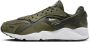 Nike Huarache Runner Lage Schoen Khaki Wit Green Heren - Thumbnail 1