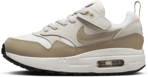 Nike Air Max 1 EasyOn kleuterschoenen Grijs