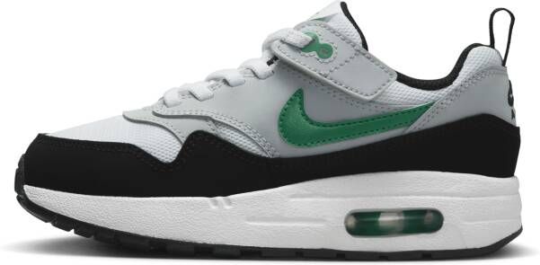 Nike Air Max 1 EasyOn kleuterschoenen Wit