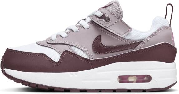 Nike Air Max 1 EasyOn kleuterschoenen Wit