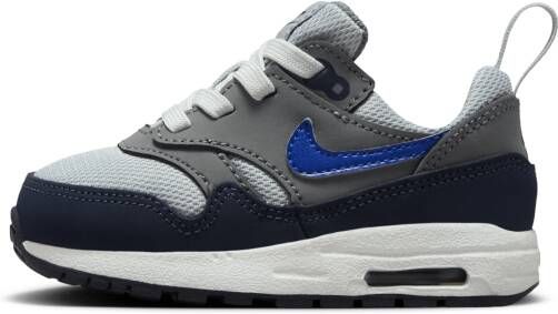 Nike Air Max 1 EasyOn schoenen voor baby's peuters Grijs