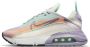 Nike Air Max 2090 Dames Schoenen Purple Textil Synthetisch Foot Locker - Thumbnail 3