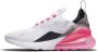 Nike Air Max 270 Essential (W) Wit Roze Sneakers Schoenen Dames Doos Zonder Deksel - Thumbnail 2