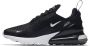 Nike Air Max 270 (gs) Running Schoenen black white-anthracite maat: 37.5 beschikbare maaten:36.5 37.5 38.5 - Thumbnail 2