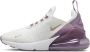 Nike Air Max 270 Junior Summit White Amethyst Wave White Metallic Red Bronze Kind - Thumbnail 1