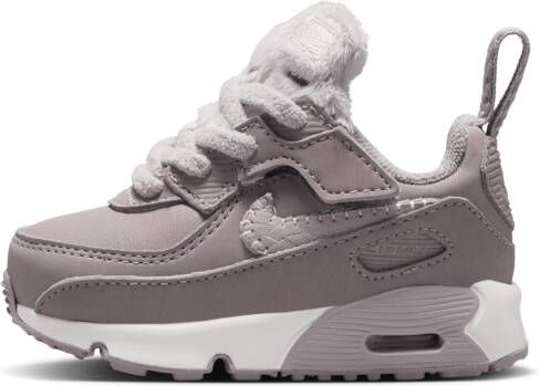 Nike Air Max 90 EasyOn schoenen voor baby's peuters Grijs